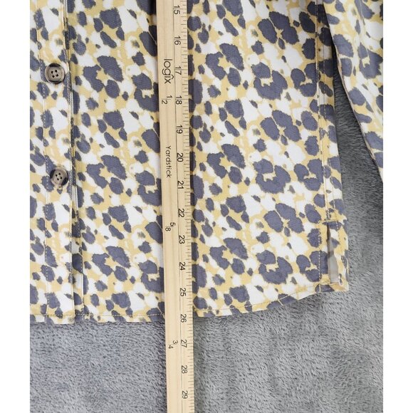 Cabi Shirt Jacket Womens Small Leopard Print Casual Button Up Long Sleeve - Picture 5 of 11